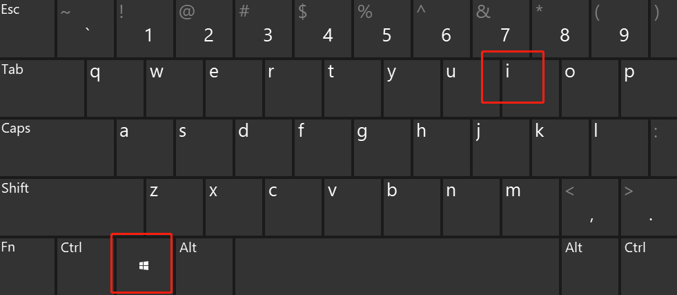 win+i組合鍵