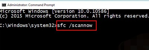 3-SFC Scannow命令